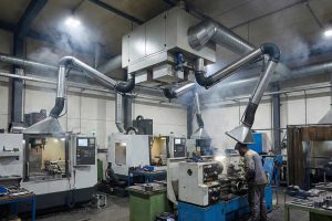 Metal İşleme Atölyelerinde Yağ Buharı ve Duman Tahliyesi