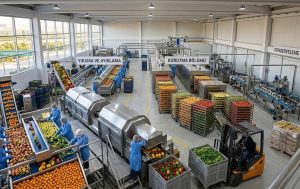 Meyve ve Sebze İşleme Fabrikaları İklimlendirme